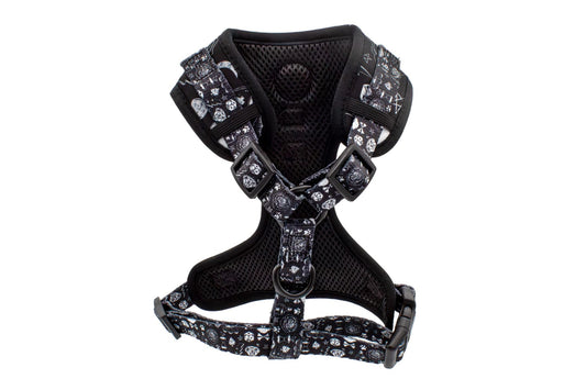 Bad To The Bone-io • Original Adjustable Monochromatic Dog Harness