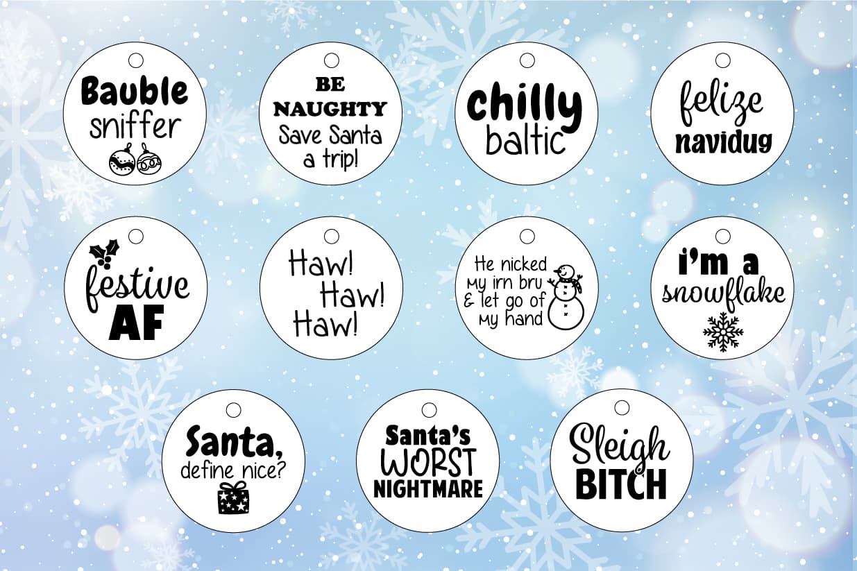 Christmessi • Resin Charm