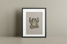 Eat. Sleep. Sloth. Repeat. • Print
