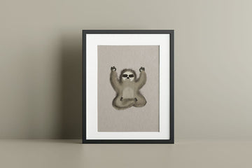 Eat. Sleep. Sloth. Repeat. • Print