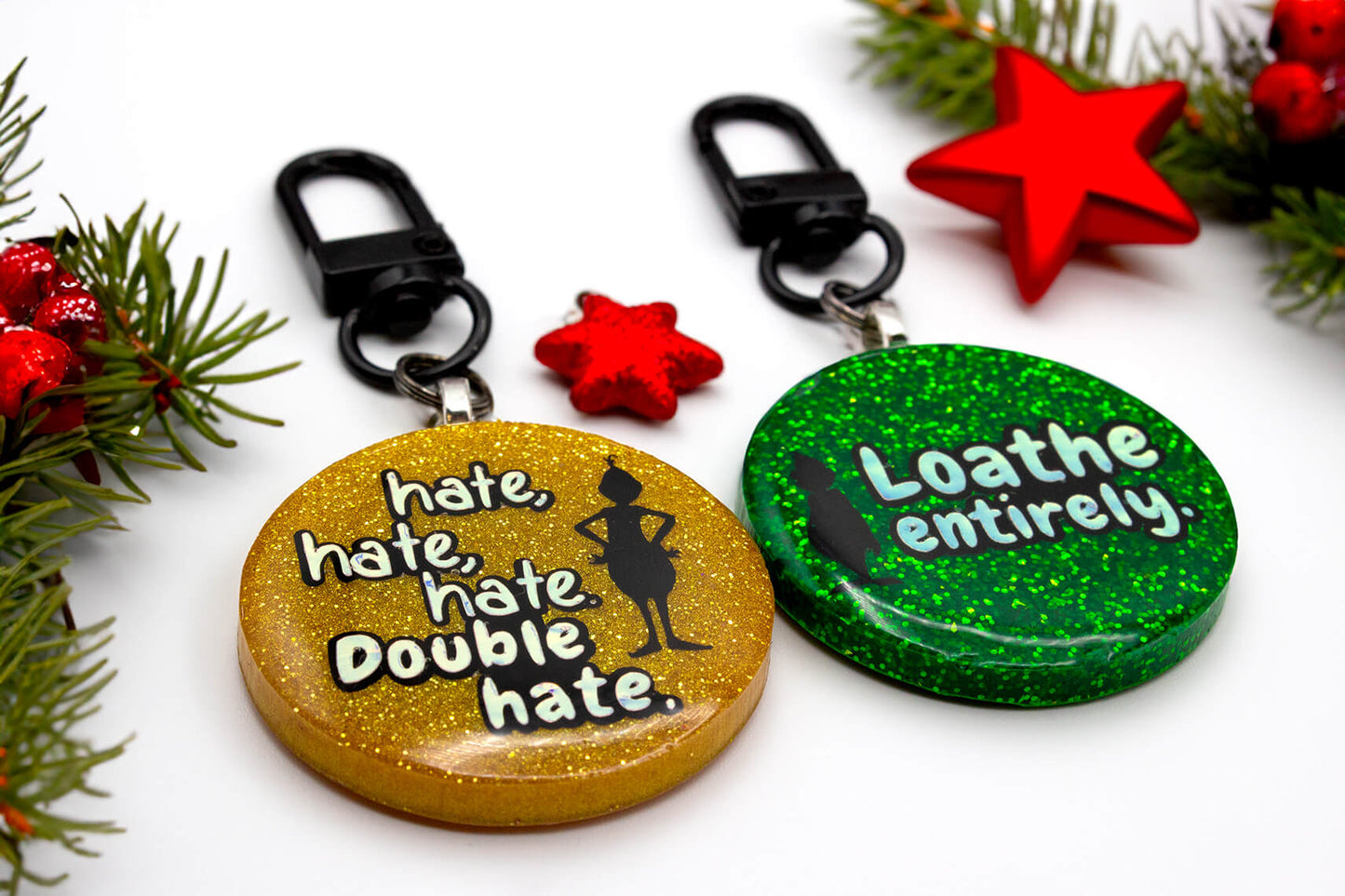 Christmessi • Resin Charm