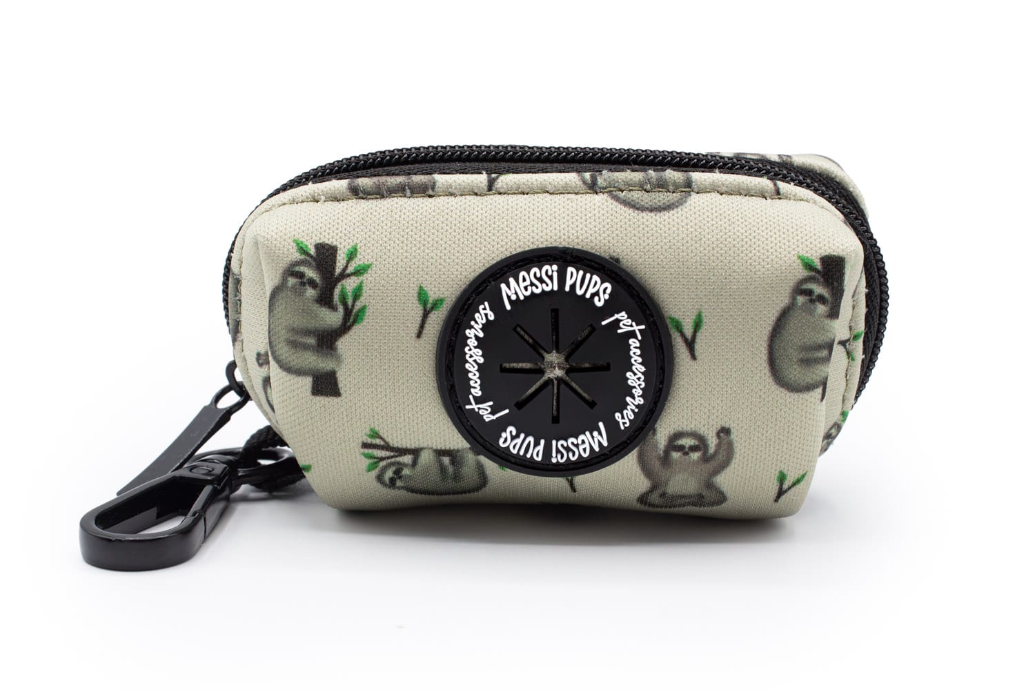 Eat. Sleep. Sloth. Repeat. • Sloth Print Dog Poop Sloth Bag Holder ...