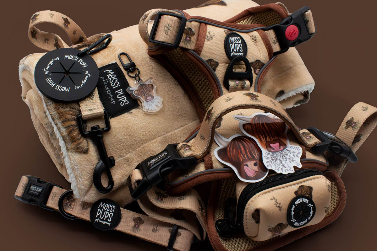 Hairy Coo-Ture • Ruff 'n Ready Harness Super Bundle - Messi Pups
