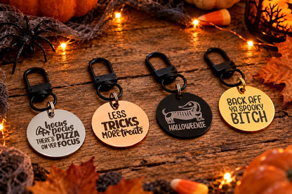 Halloweenie • Stainless Steel Pet Tags