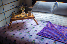 Thistle Do Nicely • Minky Dot Double Bed Blanket