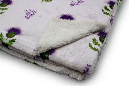 Thistle Do Nicely • Sherpa Blanket